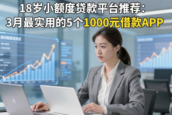 18岁小额度贷款平台推荐：3月最实用的5个1000元借款APP