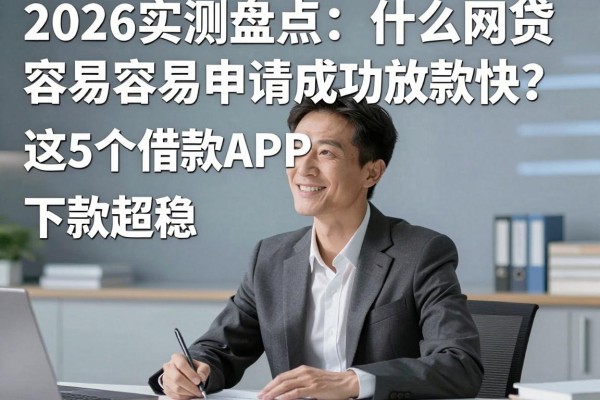 2026实测盘点：什么网贷容易申请成功放款快？这5个借款APP下款超稳！