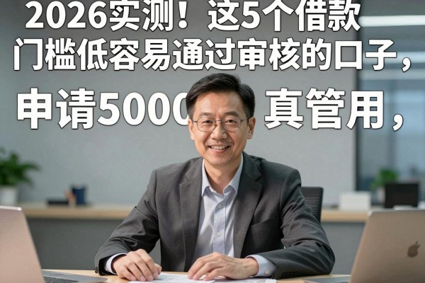 2026实测!这5个借款门槛低容易通过审核的口子,申请5000真管用