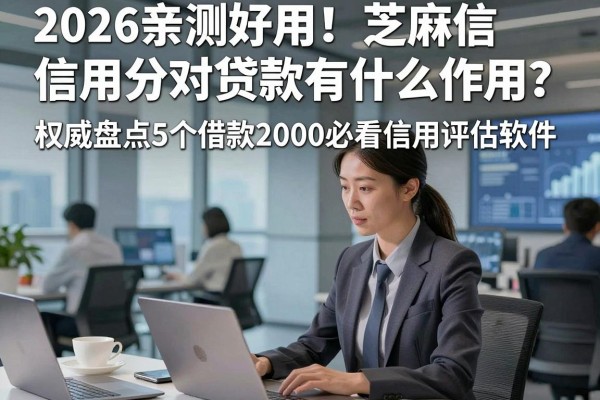 2026亲测好用!芝麻信用分对贷款有什么作用?权威盘点5个借款2000必看信用评估软件