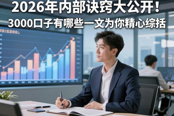 2026年内部诀窍大公开!3000口子有哪些一文为你精心综括!