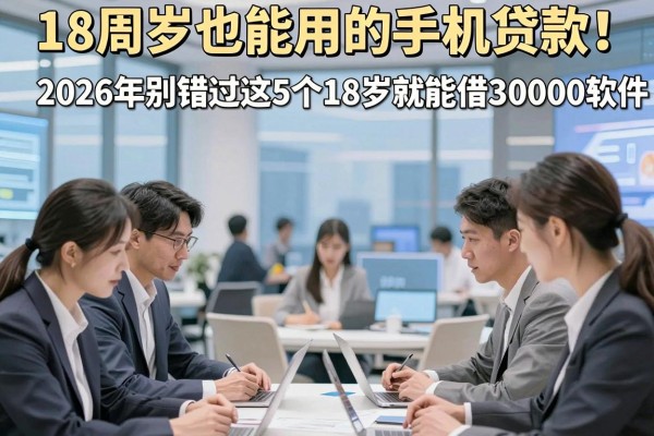18周岁也能用的手机贷款！2026年别错过这5个18岁就能借30000的软件