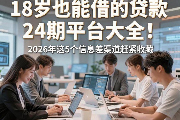 18岁也能借的贷款24期平台大全！2026年这5个信息差渠道赶紧收藏