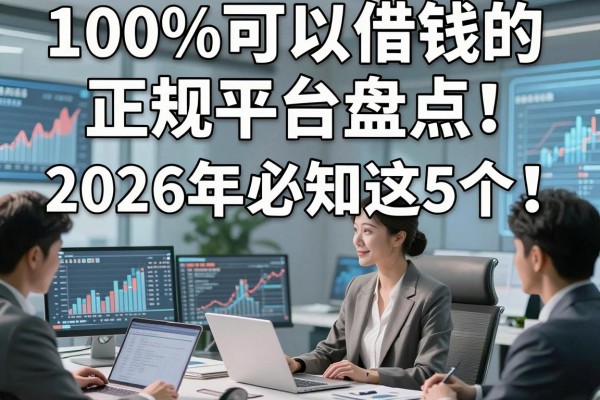 100%可以借钱的正规平台盘点！2026年必知这5个，已为你细致挑选