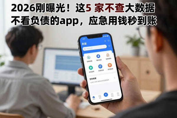 2026刚曝光!这5家不查大数据不看负债的app,应急用钱秒到账