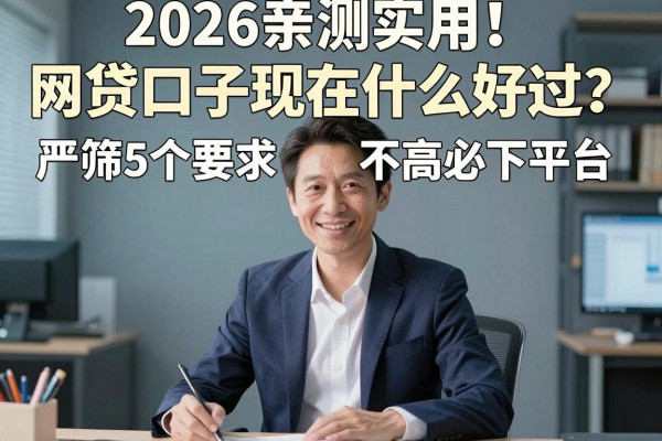 2026亲测实用！网贷口子现在什么好过？严筛5个要求不高必下平台