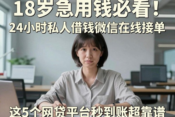 18岁急用钱必看！24小时私人借钱微信在线接单，这5个网贷平台秒到账超靠谱