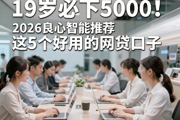 19岁必下5000！2026良心智能推荐这5个好用的网贷口子