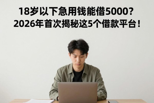 18岁以下急用钱能借5000？2026年首次揭秘这5个借款平台！
