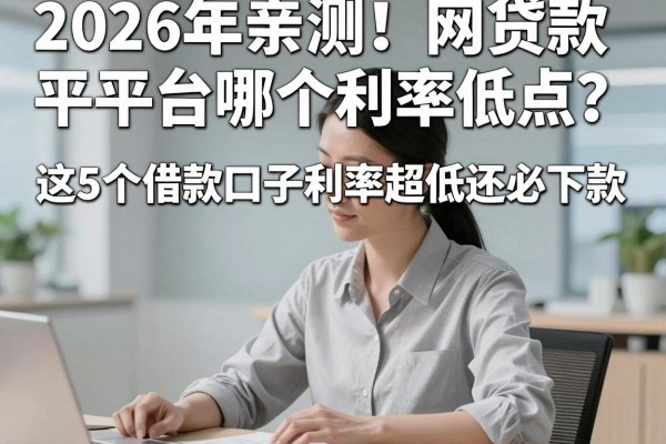 2026年亲测！网贷款平台哪个利率低点？这5个借款口子利率超低还必下款