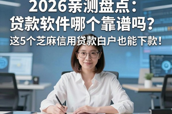 2026亲测盘点:贷款软件哪个靠谱吗?这5个芝麻信用贷款白户也能下款!