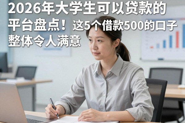 2026年大学生可以贷款的平台盘点!这5个借款500的口子整体令人满意