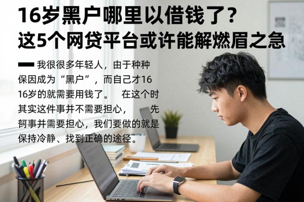 16岁黑户哪里可以借钱了?5月应急必看!这5个网贷平台或许能解燃眉之急