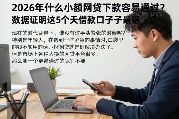 2026年什么小额网贷下款容易通过？数据证明这5个30天借款口子最稳！