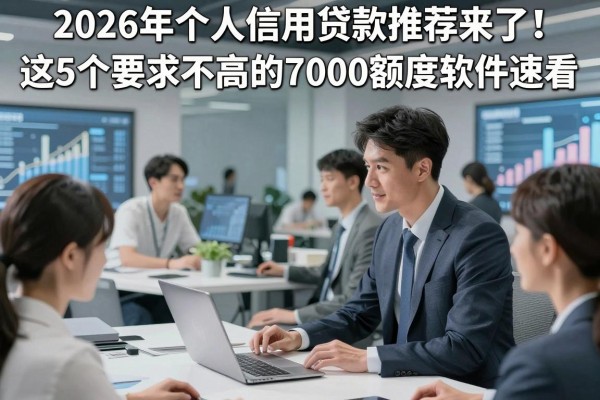 2026年个人信用贷款推荐来了!这5个要求不高的7000额度软件速看