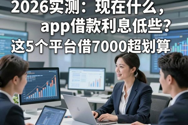 2026实测：现在什么app借款利息低些？这5个平台借7000超划算！
