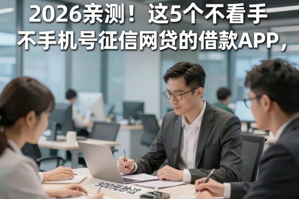 2026亲测!这5个不看手机号征信网贷的借款APP,500元秒过不看负债