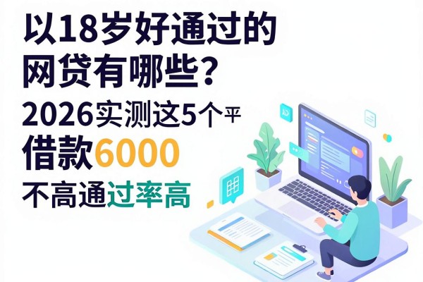 18岁好通过的网贷有哪些?2026实测这5个平台,借款6000要求不高通过率高