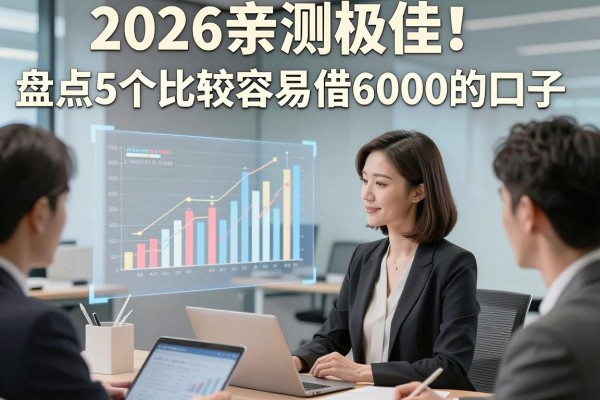 2026亲测极佳!盘点5个比较容易借6000的口子,这些比较容易借的小额贷款平台值得收藏