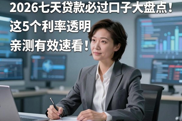 2026七天贷款必过口子大盘点!这5个利率透明,亲测有效速看!