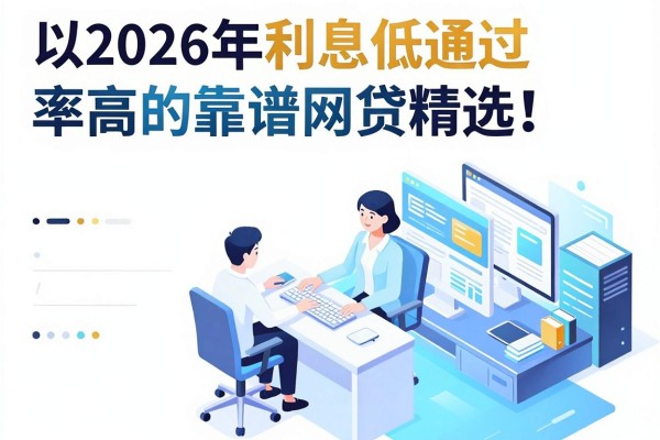 2026年利息低通过率高的靠谱网贷精选！这5个高通过率口子别错过