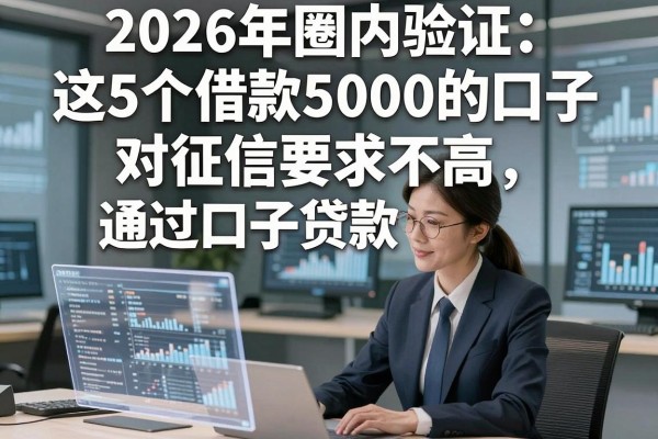 2026年圈内验证:这5个借款5000的口子对征信要求不高,通过口子贷款不用还?