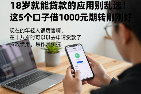 18岁就能贷款的应用别乱选！这5个口子借1000元周转刚刚好