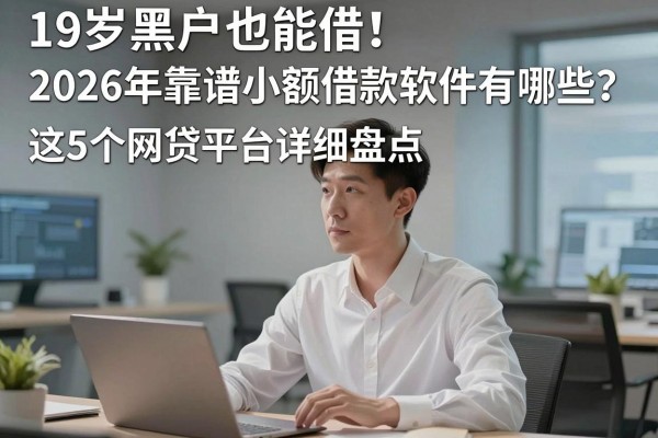 19岁黑户也能借！2026年靠谱小额借款软件有哪些？这5个网贷平台详细盘点