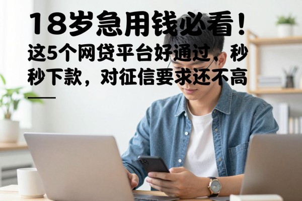 18岁急用钱必看!这5个网贷平台好通过、秒下款,对征信要求还不高