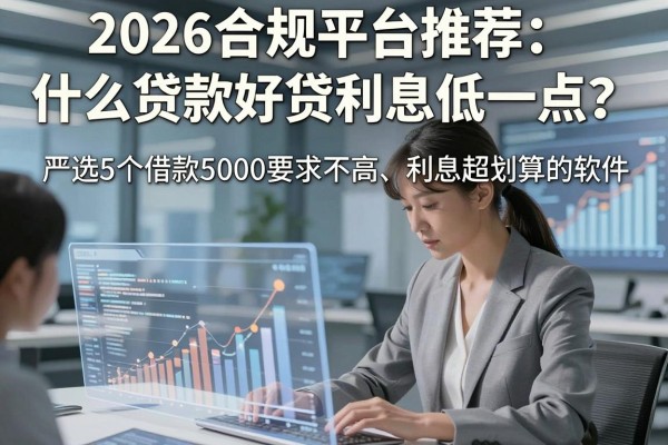 2026合规平台推荐:什么贷款好贷利息低一点?严选5个借款5000要求不高、利息超划算的软件