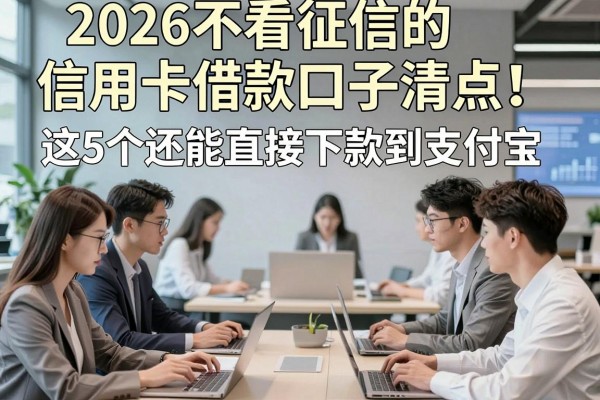 2026不看征信的信用卡借款口子清点!这5个还能直接下款到支付宝