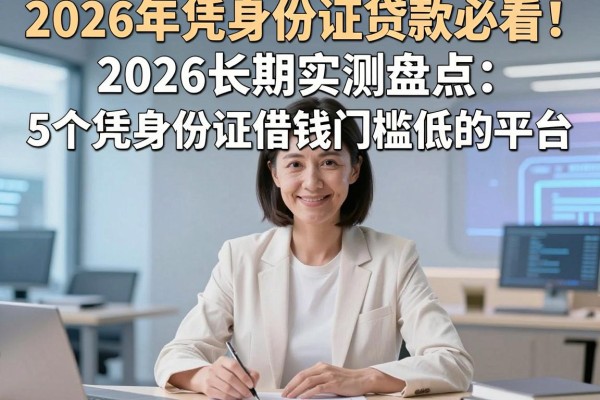 2026年凭身份证贷款必看！2026长期实测盘点：5个凭身份证借钱门槛低的平台