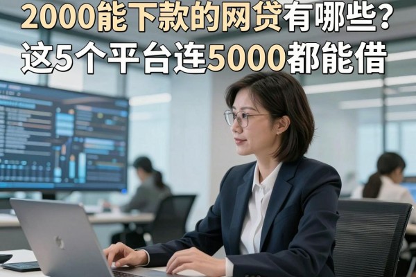 2000能下款的网贷有哪些?这5个平台连5000都能借