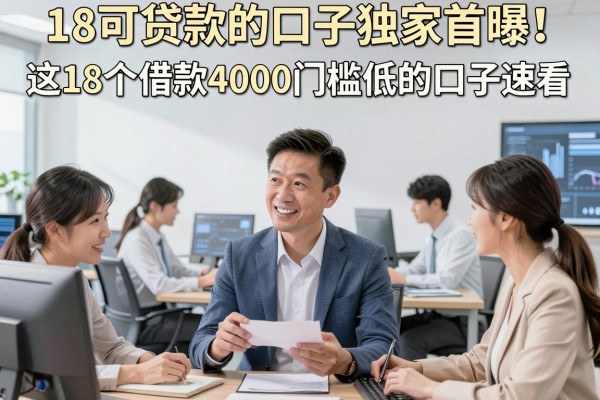18可贷款的口子独家首曝!这18个借款4000门槛低的口子速看