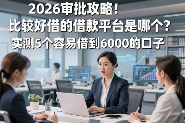 2026审批攻略!比较好借的借款平台是哪个?实测5个容易借到6000的口子