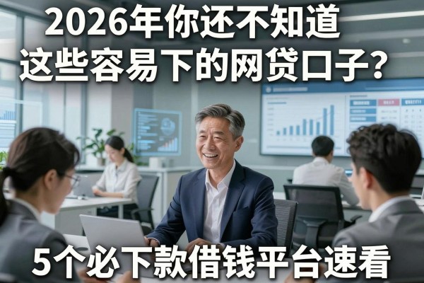 2026年你还不知道这些容易下的网贷口子?5个必下款借钱平台速看!