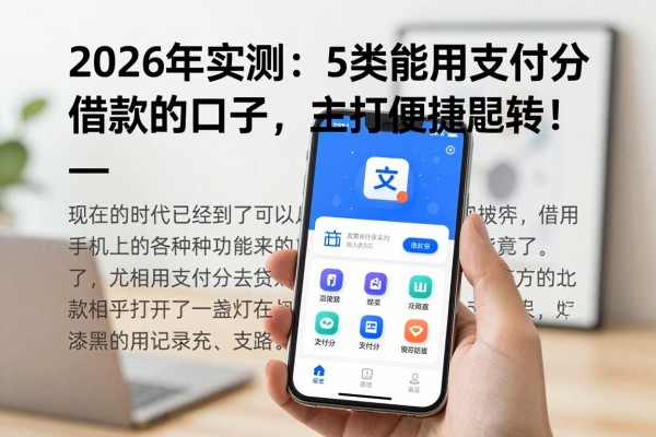 2026年实测：5类能用支付分借款的口子，主打便捷周转！