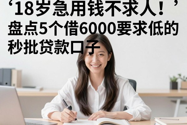 18岁急用钱不求人!盘点5个借6000要求低的秒批贷款口子