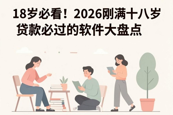 18岁必看!2026刚满十八岁贷款必过的软件大盘点,这5个对6000额度要求不高