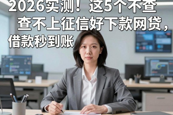 2026实测！这5个不查不上征信好下款网贷，借款秒到账