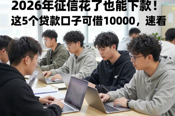 2026年征信花了也能下款!这5个贷款口子可借10000,速看