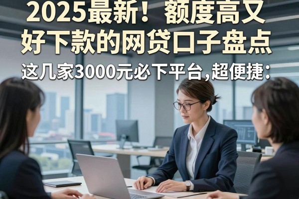 2025最新！额度高又好下款的网贷口子盘点，这几家3000元必下平台超便捷