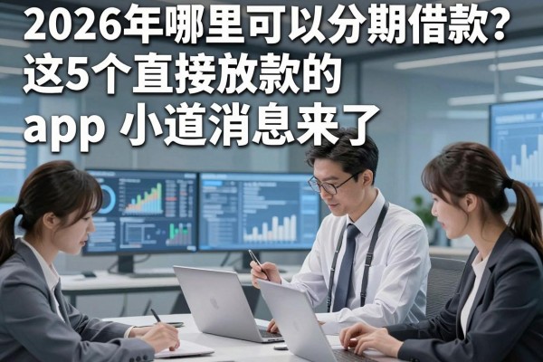 2026年哪里可以分期借款?这5个直接放款的app小道消息来了