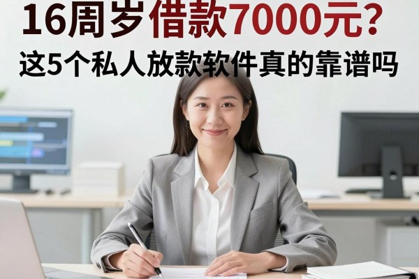 16周岁借款7000元?这5个私人放款软件真的靠谱吗