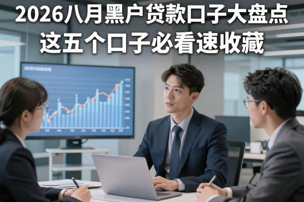 2026八月黑户贷款口子大盘点,这五个口子必看速收藏!