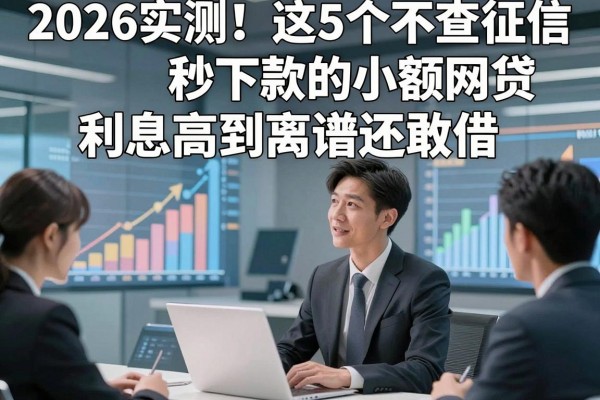 2026实测！这5个不查征信秒下款的小额网贷，利息高到离谱还敢借？