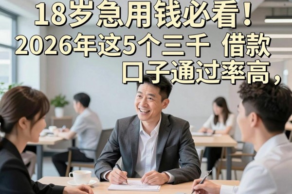 18岁急用钱必看!2026年这5个三千借款口子通过率高,十八岁贷款容易通过的软件实测推荐