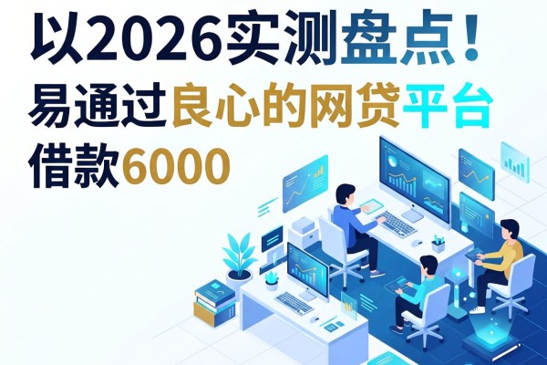 2026实测盘点！5个易通过良心的网贷平台，借款6000真的稳