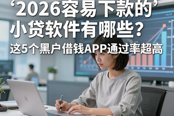 2026容易下款的小贷软件有哪些?这5个黑户借钱APP通过率超高!