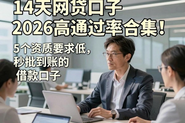 14天网贷口子2026高通过率合集！5个资质要求低、秒批到账的借款口子推荐